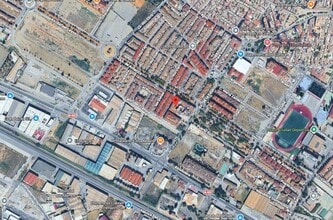 Calle Médico Don Rafael Moreno Peregrín, 1, Atarfe, GRA - Aérea vista de mapa