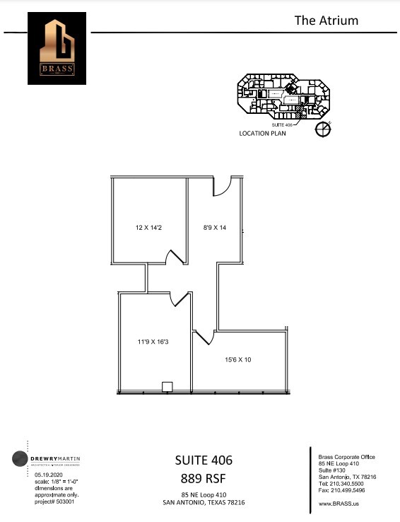 85 NE Loop 410, San Antonio, TX en alquiler Plano de la planta- Imagen 1 de 1