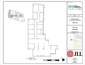 9040 Roswell Rd, Atlanta, GA en alquiler Plano de la planta- Imagen 1 de 1