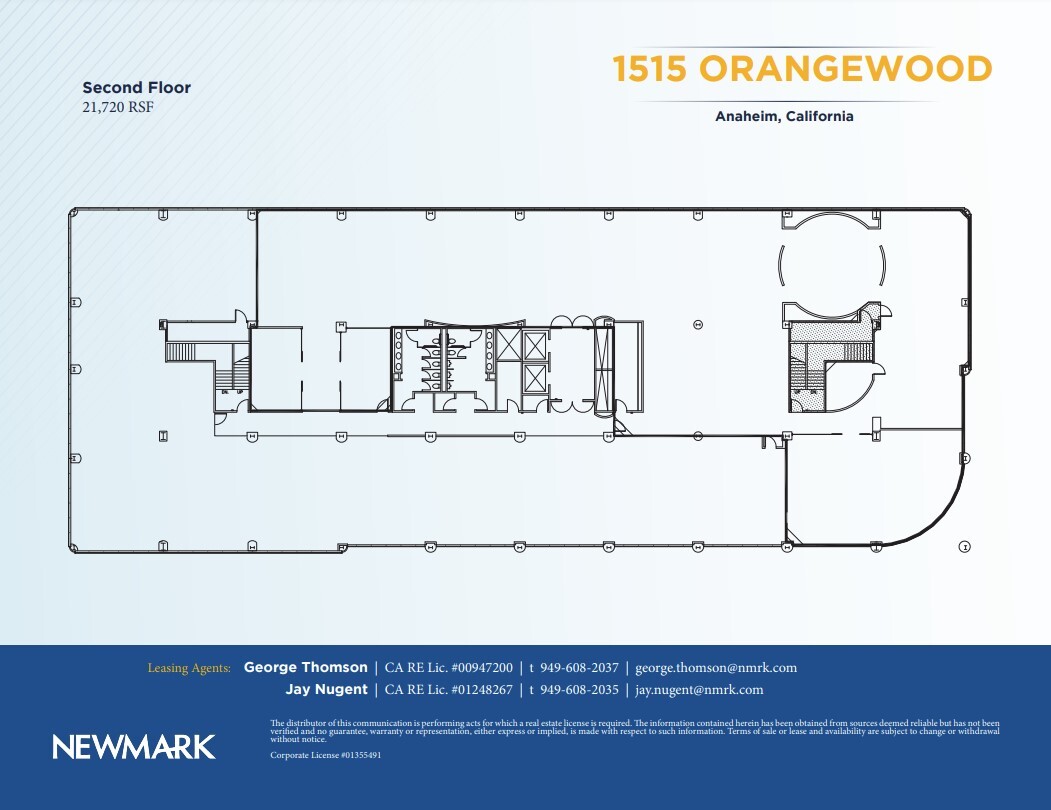 1515 E Orangewood Ave, Anaheim, CA en venta Plano de la planta- Imagen 1 de 1