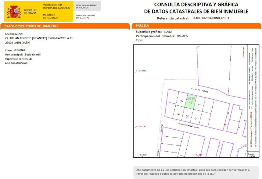 Calle Julián Torres, Parcela 71, Jaén, Jaén en venta - Foto principal - Imagen 2 de 17