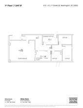 412 1st St SE, Washington, DC en alquiler Plano de la planta- Imagen 1 de 1