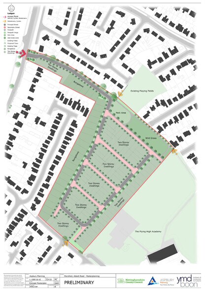 Abbott Road, Mansfield en venta - Plano del sitio - Imagen 3 de 3
