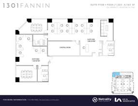 1301 Fannin St, Houston, TX en alquiler Plano de la planta- Imagen 2 de 2