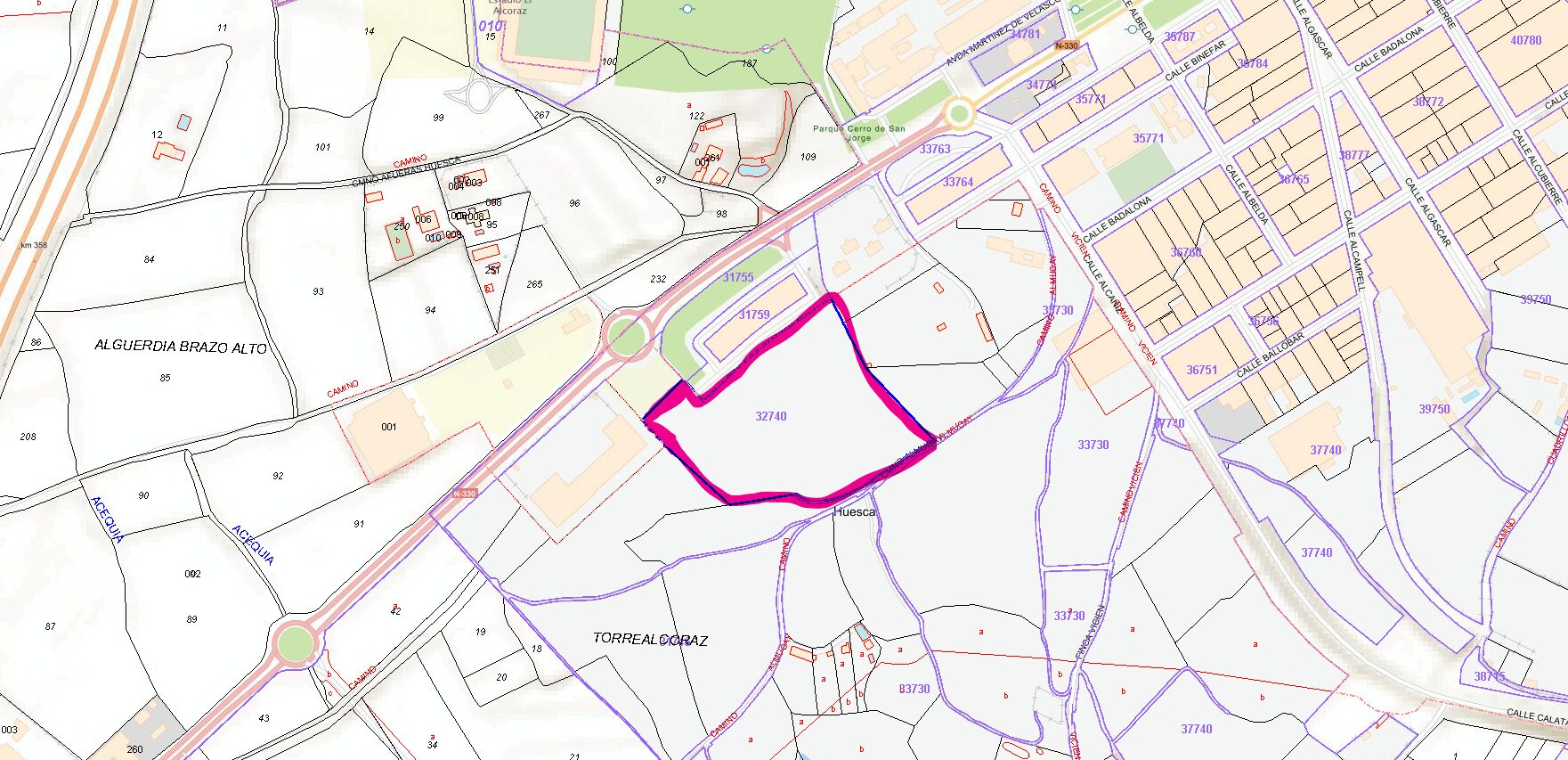 Calle Almugay, Huesca, Huesca en venta Plano de la planta- Imagen 1 de 21