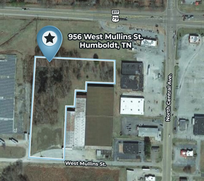 965 W Mullins St, Humboldt, TN en alquiler - Plano del sitio - Imagen 2 de 4