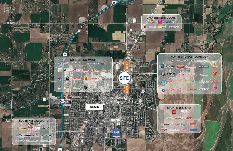 125 Valley River Dr, Rexburg, ID en alquiler - Plano del sitio - Imagen 3 de 3