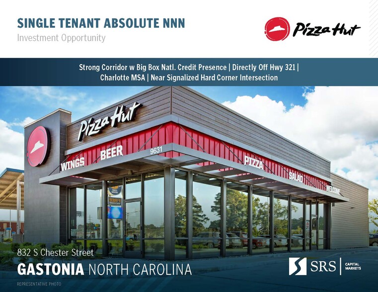 832 S Chester St, Gastonia, NC en venta - Foto del edificio - Imagen 1 de 3