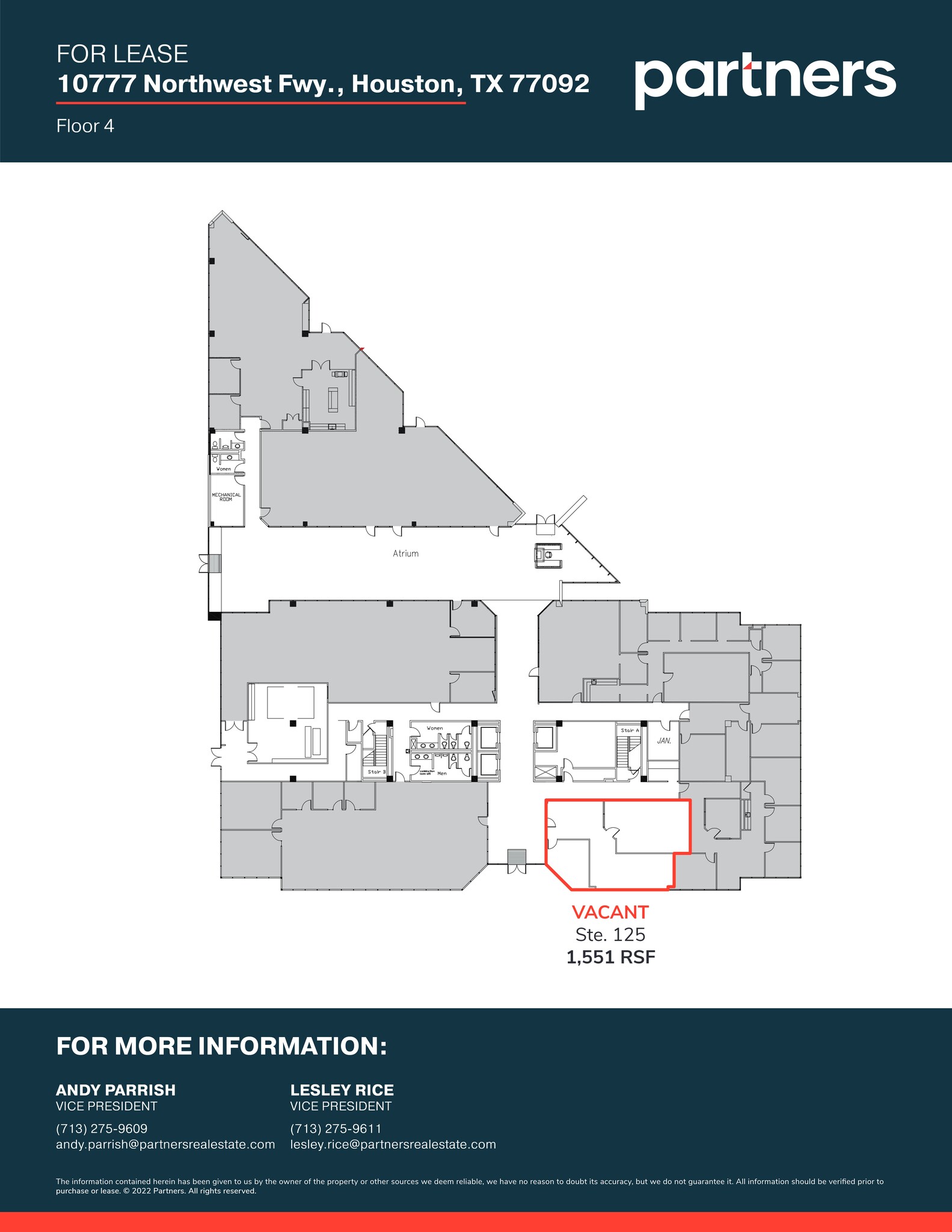 10777 Northwest Fwy, Houston, TX en alquiler Plano del sitio- Imagen 1 de 1