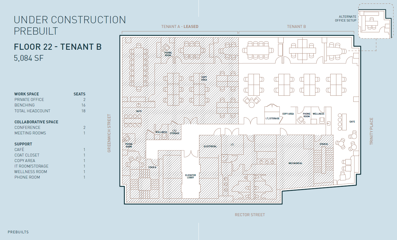 107 Greenwich St, New York, NY en alquiler Plano de la planta- Imagen 1 de 12