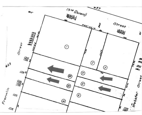 1736 Franklin St, Oakland, CA en alquiler - Plano de solar - Imagen 2 de 9