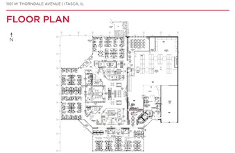 1101 W Thorndale Ave, Itasca, IL en venta Plano de la planta- Imagen 1 de 5