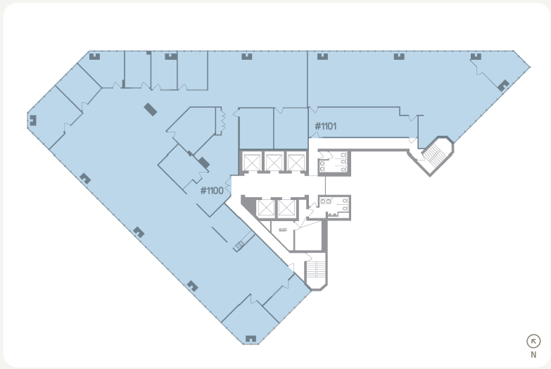 1500 W Georgia St, Vancouver, BC en alquiler Plano de la planta- Imagen 1 de 1