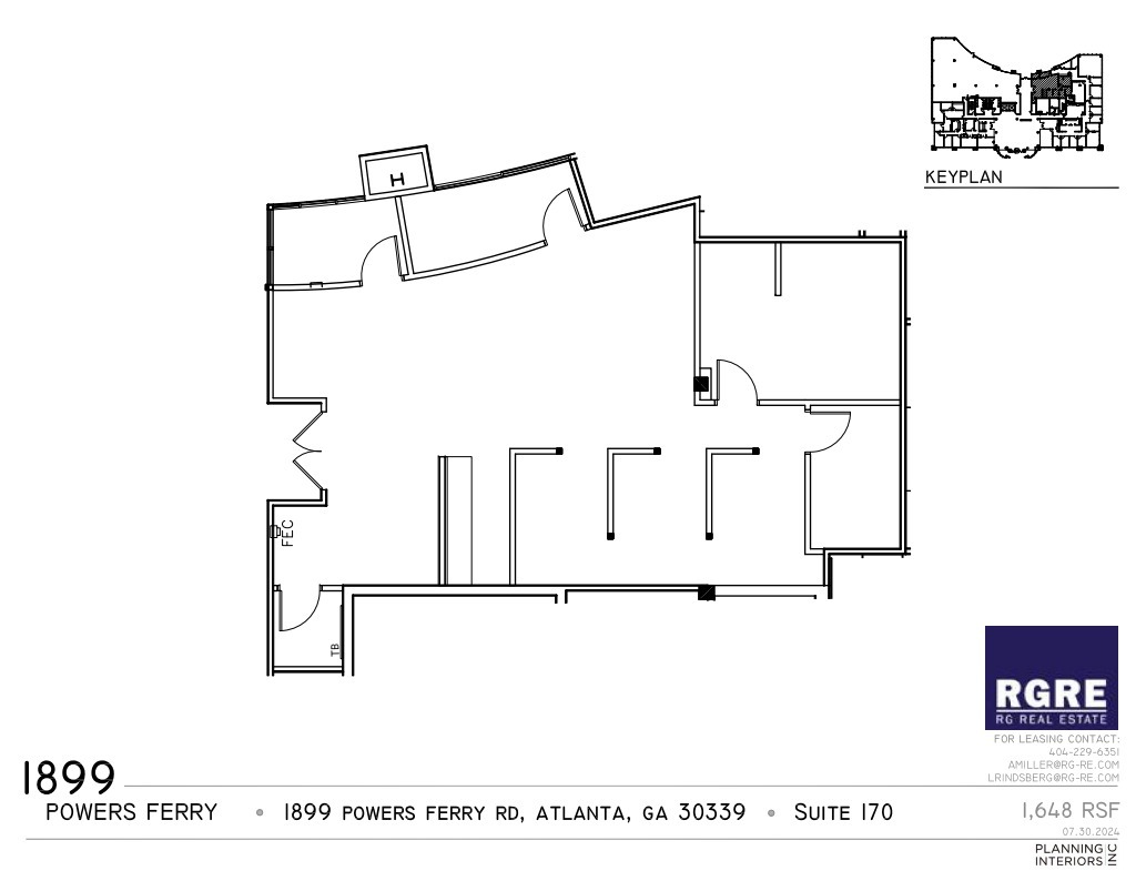 1899 Powers Ferry Rd SE, Atlanta, GA en alquiler Plano de la planta- Imagen 1 de 1