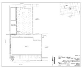 1604-1618 Union Ave, Memphis, TN en alquiler Plano del sitio- Imagen 1 de 1