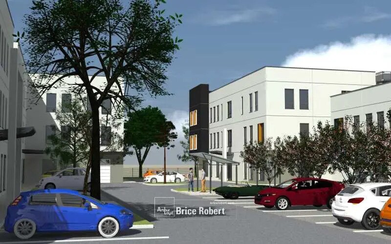 Oficina en Rillieux-la-Pape en alquiler - Foto del edificio - Imagen 1 de 8