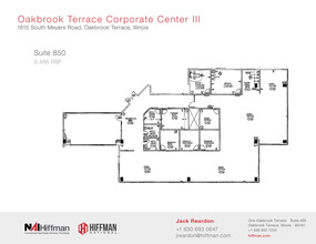 1815 S Meyers Rd, Oakbrook Terrace, IL en alquiler Plano de la planta- Imagen 1 de 1