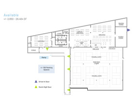 6700 South Blvd, Charlotte, NC en alquiler Plano de la planta- Imagen 2 de 2