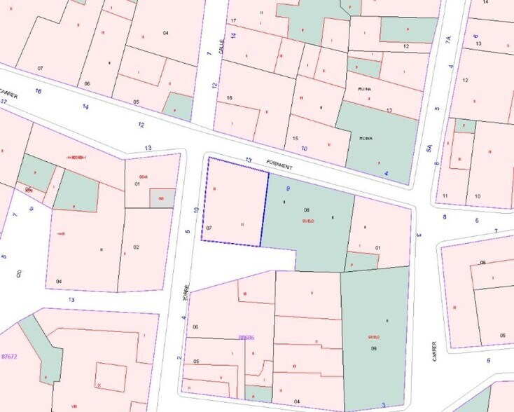 Torre, MONÒVER, Alicante en venta - Plano de la planta - Imagen 1 de 4