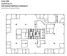 1 Overlook Pt, Lincolnshire, IL en alquiler Plano de la planta- Imagen 1 de 1