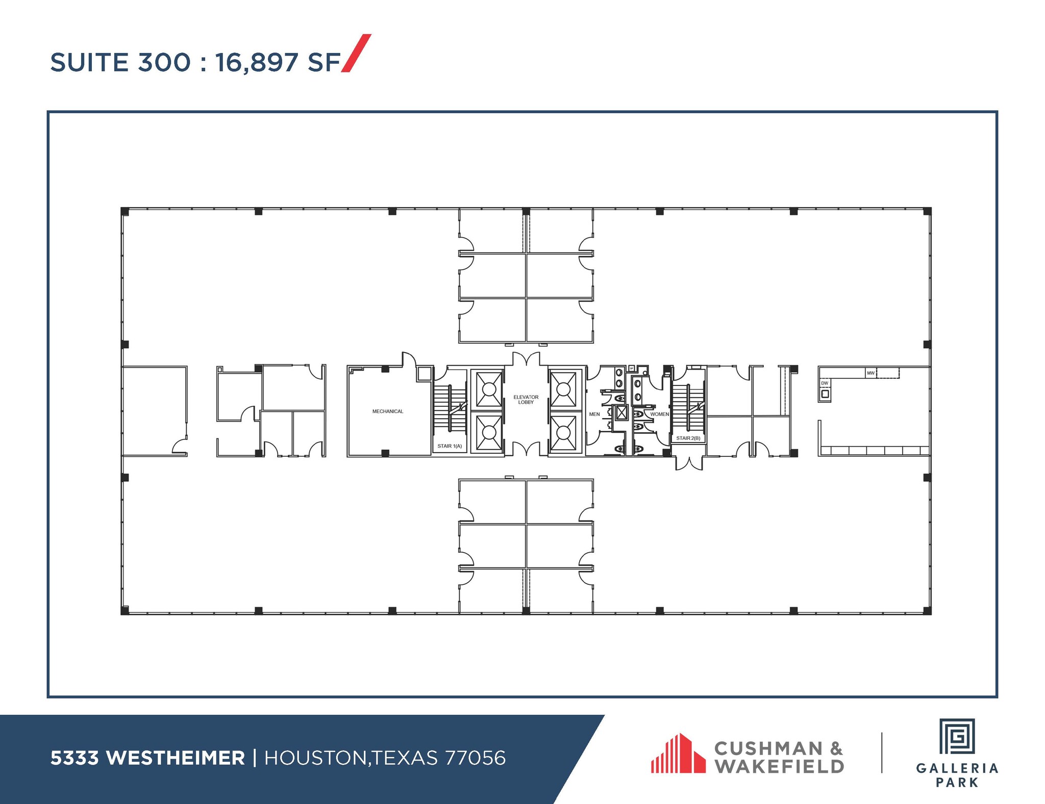 5251 Westheimer Rd, Houston, TX en alquiler Plano de la planta- Imagen 1 de 1