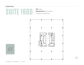 110 W A St, San Diego, CA en alquiler Plano de la planta- Imagen 1 de 1