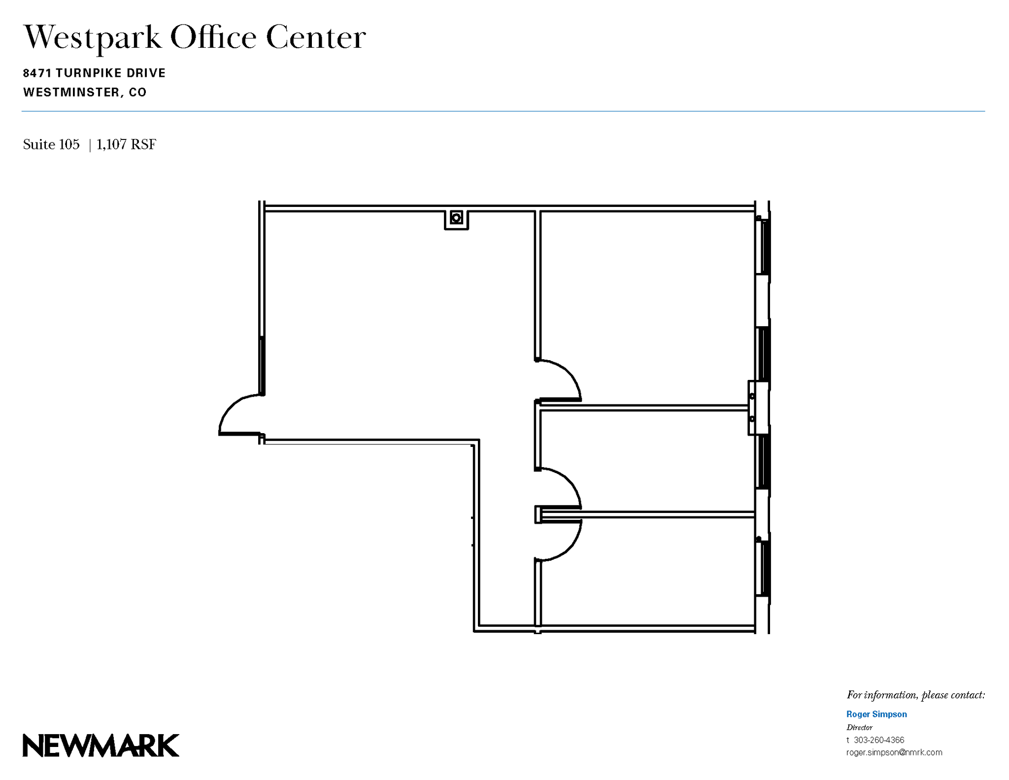 8601 Turnpike Dr, Westminster, CO en alquiler Plano de la planta- Imagen 1 de 1