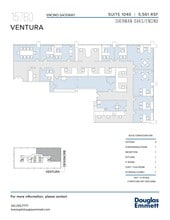 15760 Ventura Blvd, Encino, CA en alquiler Plano de la planta- Imagen 1 de 1
