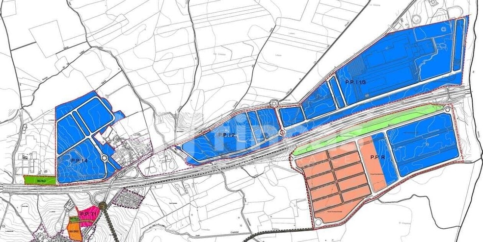 Terreno en Huévar del Aljarafe, Sevilla en venta - Plano de solar - Imagen 3 de 6