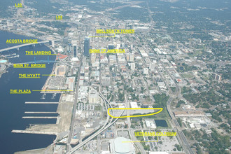 601 E Adams St, Jacksonville, FL - VISTA AÉREA  vista de mapa