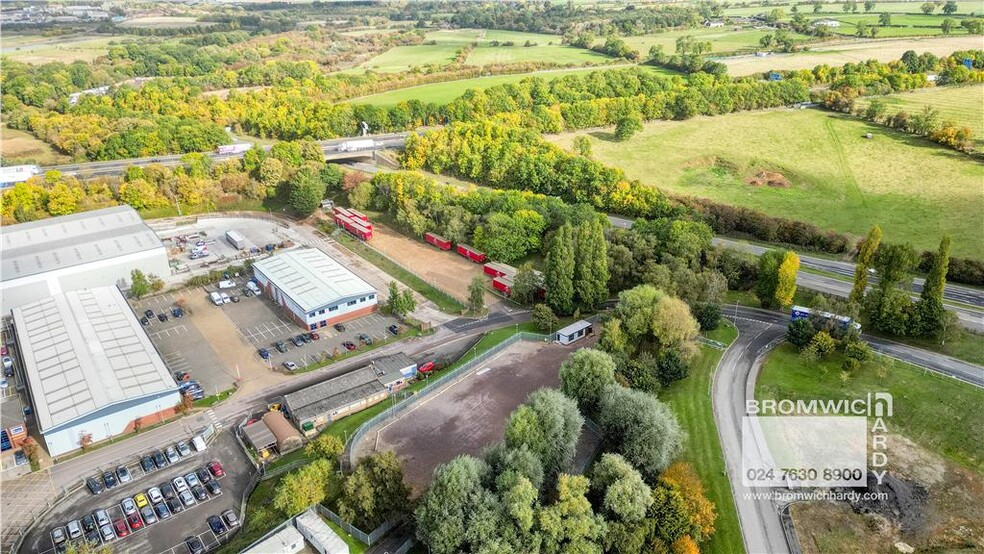 Watling St, Clifton Upon Dunsmore en alquiler - Vista aérea - Imagen 3 de 4