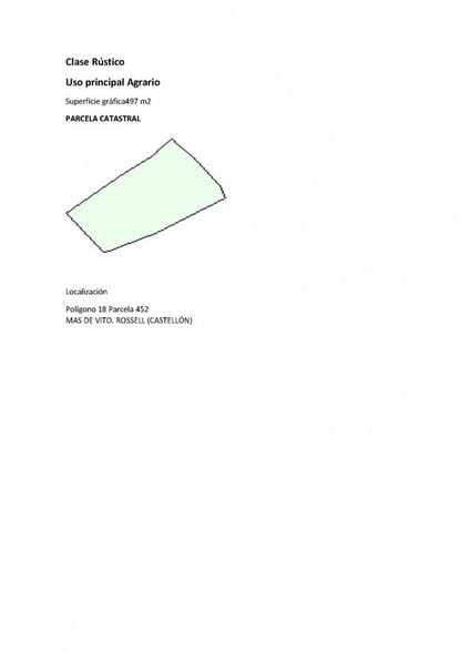 Terreno en CASTELLÓN DE LA PLANA, Castellón en venta - Plano del sitio - Imagen 2 de 2