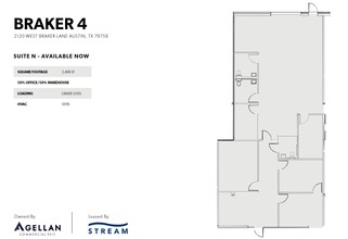 2120 W Braker Ln, Austin, TX en alquiler Plano de la planta- Imagen 1 de 1