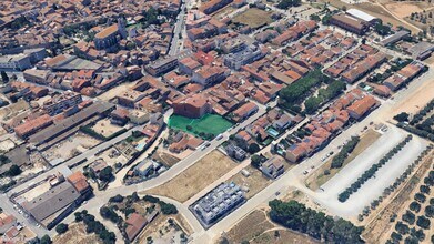Torroella de Montgrí, GER - Aérea vista de mapa