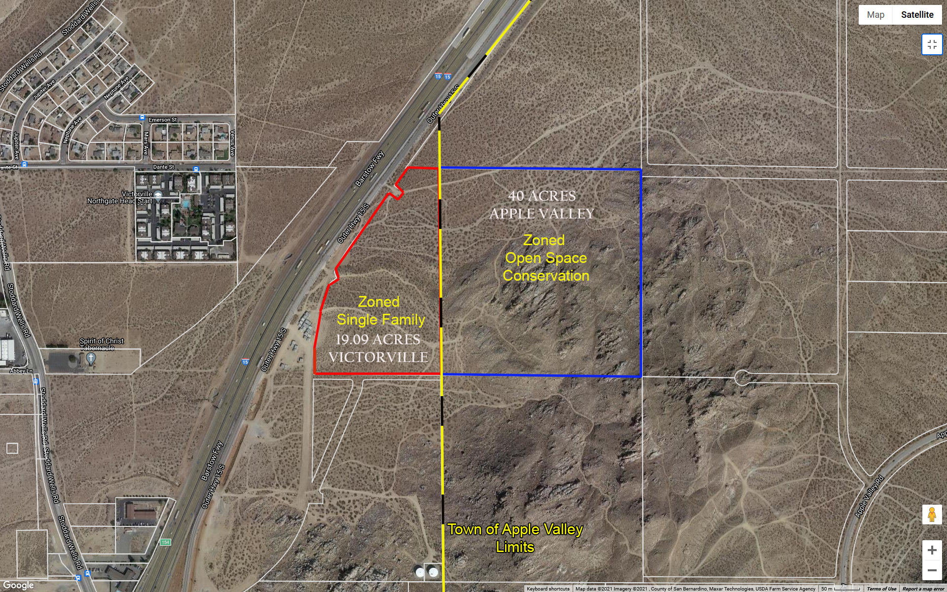 Stoddard Wells Rd. East, Victorville, CA en venta Foto principal- Imagen 1 de 2