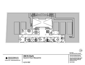 350 N Clark St, Chicago, IL en alquiler Plano de la planta- Imagen 2 de 11