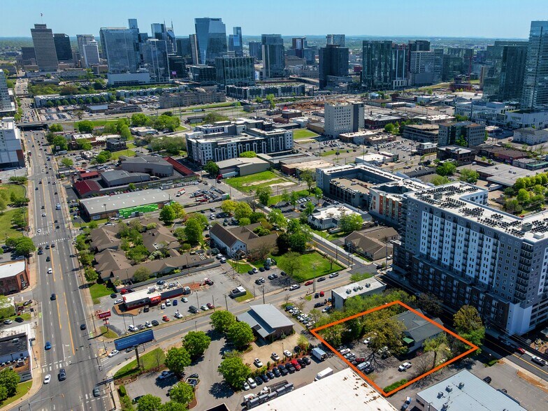 1804-1808 Patterson St, Nashville, TN en venta - Vista aérea - Imagen 2 de 5