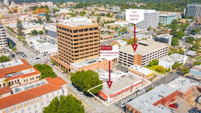 937 E Colorado Blvd, Pasadena, CA - VISTA AÉREA  vista de mapa - Image1