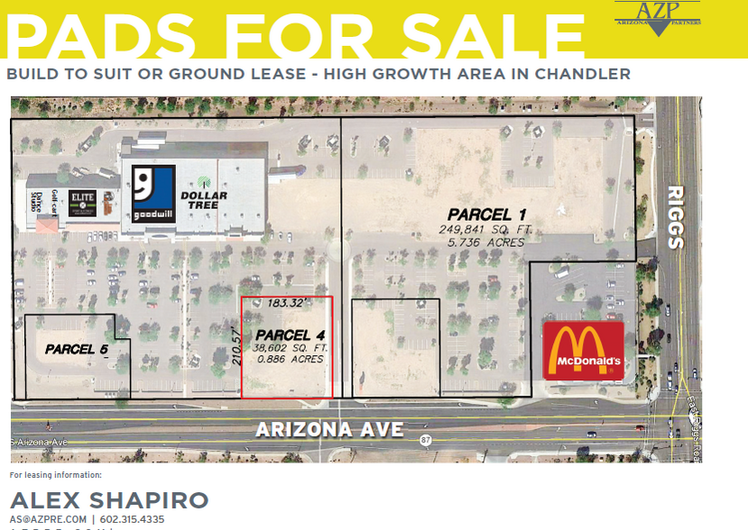 S Arizona Ave, Chandler, AZ en venta - Foto del edificio - Imagen 1 de 4