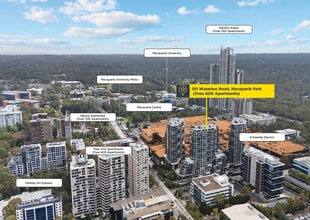 101 Waterloo Rd, Macquarie Park, NSW - Aérea vista de mapa