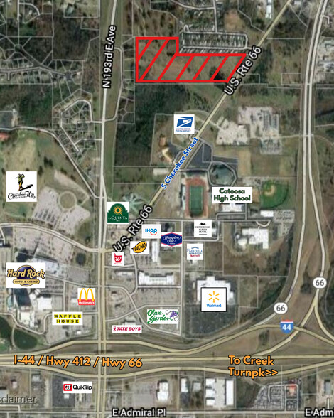 TBD S Cherokee St, Catoosa, OK en venta - Foto del edificio - Imagen 3 de 11