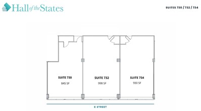 400-444 N Capitol St NW, Washington, DC en alquiler Plano de la planta- Imagen 1 de 1