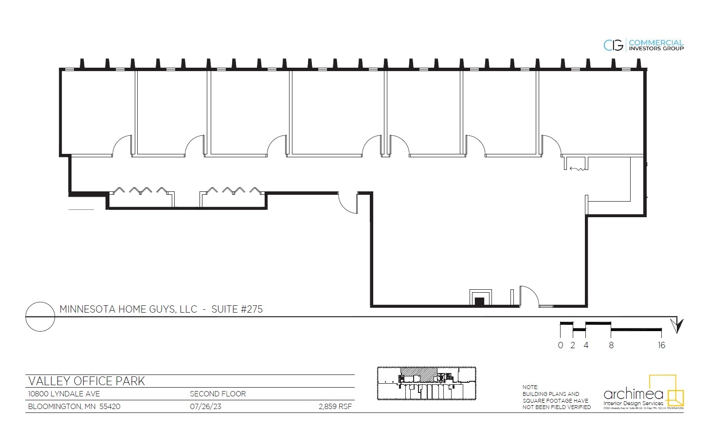 10800 Lyndale Ave S, Bloomington, MN en alquiler Plano de la planta- Imagen 1 de 1