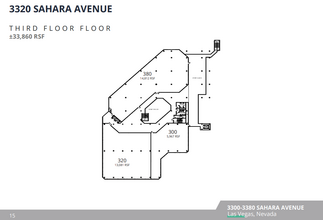 3320 W Sahara Ave, Las Vegas, NV en alquiler Plano de la planta- Imagen 1 de 1