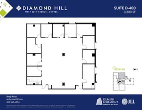 2490 W 26th Ave, Denver, CO en alquiler Plano de la planta- Imagen 1 de 2