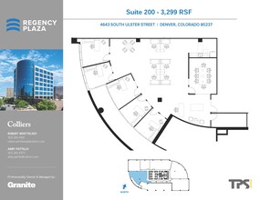 4643 S Ulster St, Denver, CO en alquiler Plano de la planta- Imagen 1 de 2