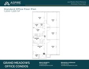 Grand Meadow Office Condos_Standard Office Floor Plan