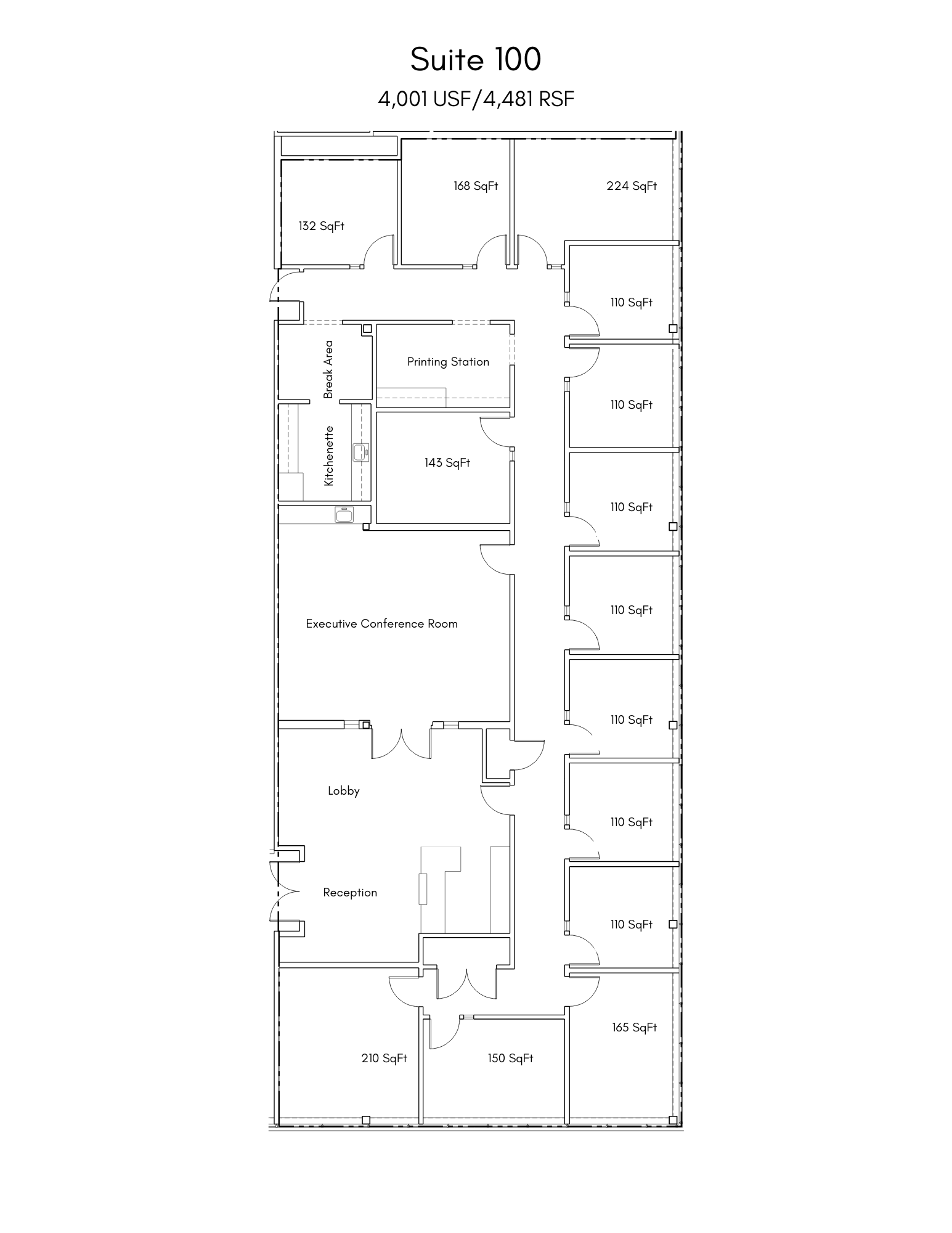 805 Oakwood Dr, Rochester, MI en alquiler Plano de la planta- Imagen 1 de 2