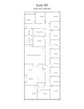 805 Oakwood Dr, Rochester, MI en alquiler Plano de la planta- Imagen 1 de 2