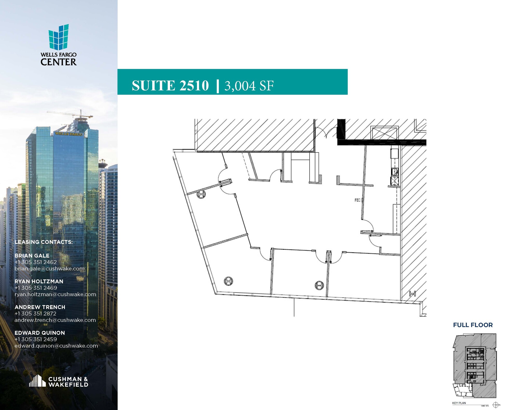 333 SE 2nd Ave, Miami, FL en alquiler Plano de la planta- Imagen 1 de 1